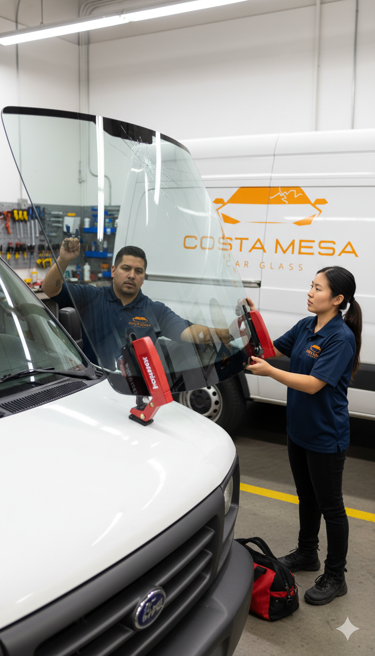 Costa Mesa Car Glass — Auto glass replacement service