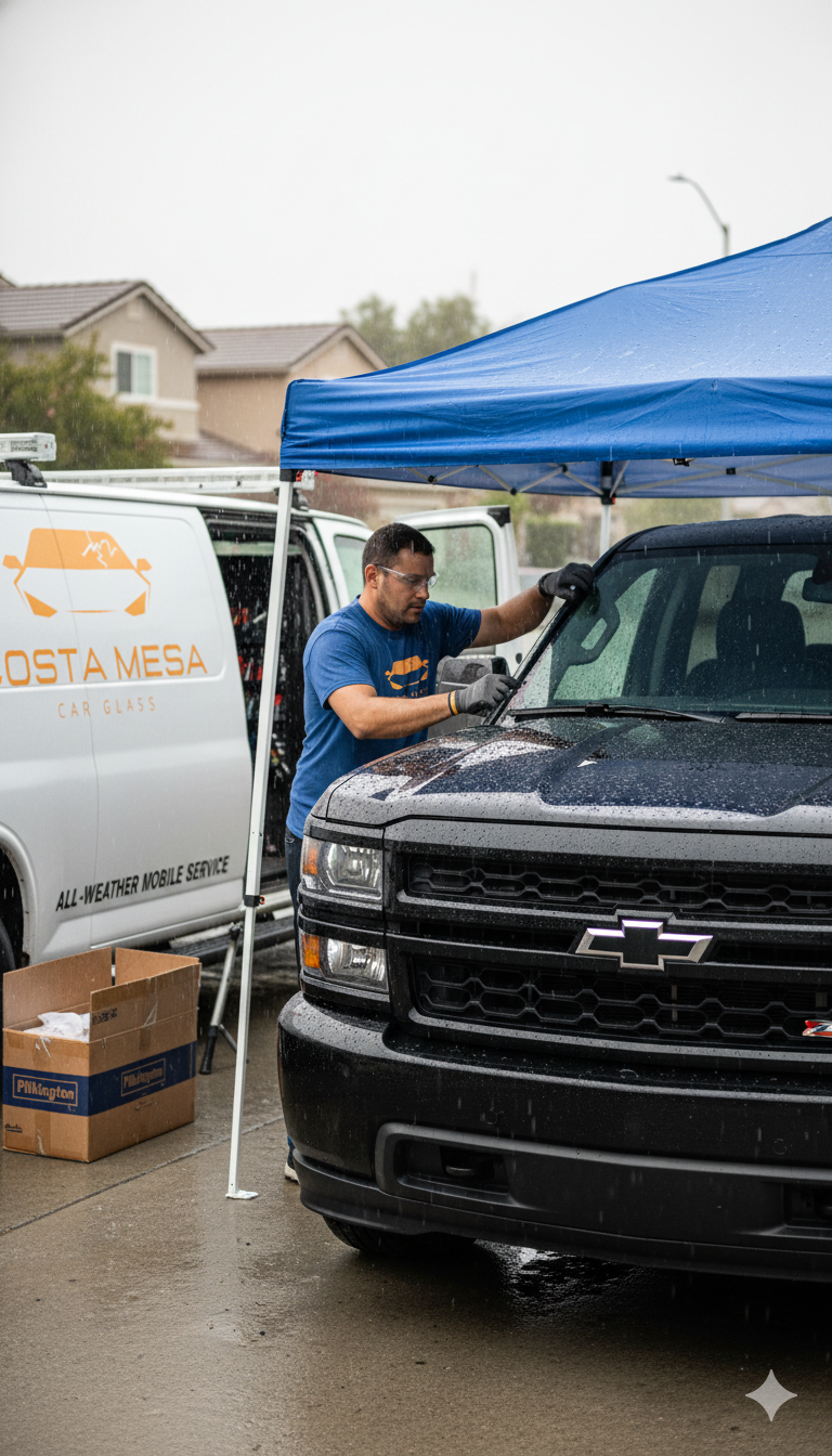 Costa Mesa Car Glass — Vehicle glass repair service