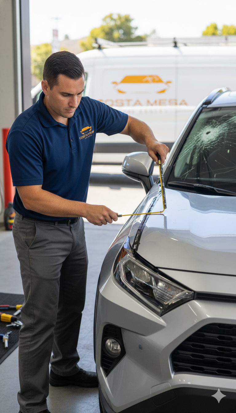 Costa Mesa Car Glass — Windshield leak repair service