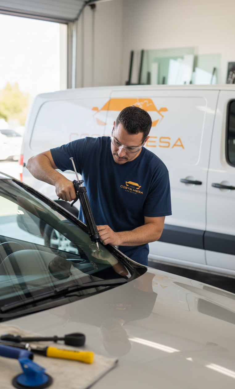 Costa Mesa Car Glass — Windshield reseal service